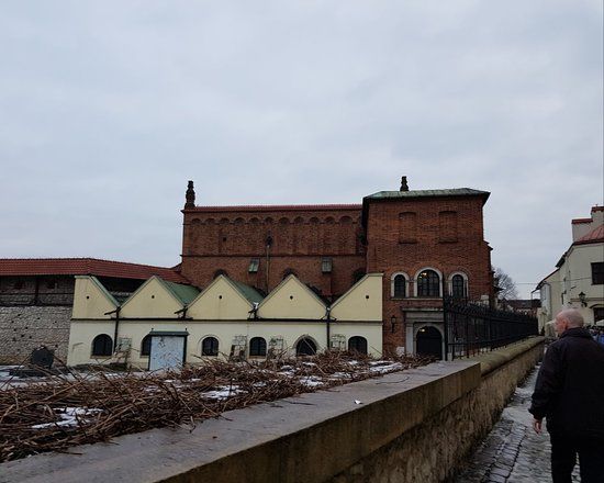 Den gamle synagoge i Kraków